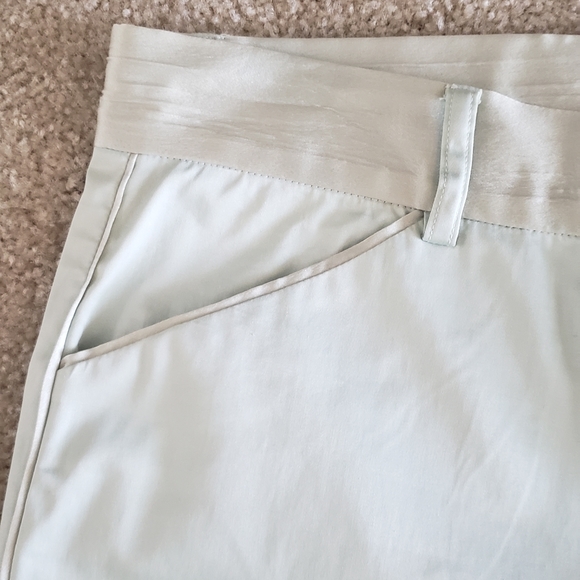 Guess Collection Mint Green Tuxedo Pants, Size 6 - Picture 3 of 6